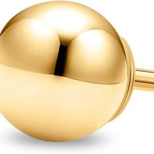 14K Gold Filled Women’s Stud Earrings - Hypoallergenic, 3mm-9mm